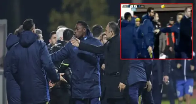Fenerbahçe'nin Kukesi İle Oynadığı Hazırlık Maçında Gerginlik Yaşandı