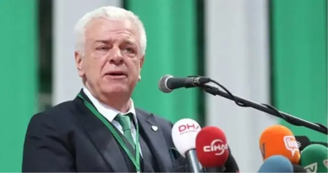 Bursaspor'da Ali Ay Yeniden Başkan Seçildi