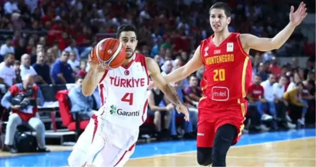 A Milli Basketbol Takımımız, Karadağ'ı 79-69 Yendi