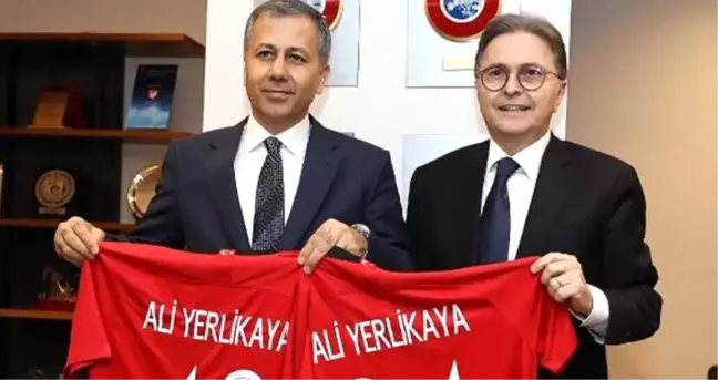 İstanbul Valisi Ali Yerlikaya'dan TFF Başkanı Hüsnü Güreli'ye Ziyaret