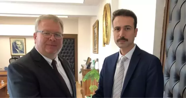 Başkan Ormankıran'dan yeni Kaymakama ziyaret