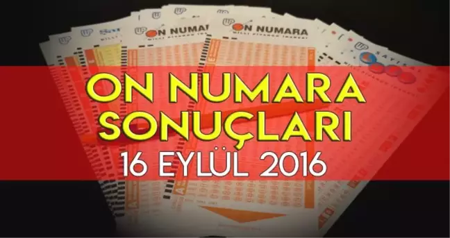 On Numara sonuçları 16 Eylül: MPİ ON Numara 893. hafta sonucu