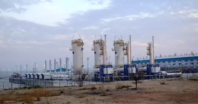 Tuz Gölü Doğalgaz Depolama Tesisi'nde çalışmalar sürüyor