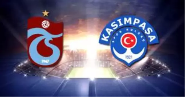 Trabzonspor - Kasımpaşa maçı kaç kaç bitti? Trabzonspor - Kasımpaşa maç sonucu! Golleri kim attı?
