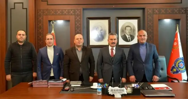 Genel Başkan Er'den Van Emniyet Müdürü Karabağ'a ziyaret
