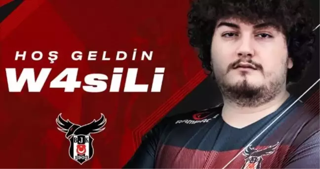 W4siLi Beşiktaş Esports VALORANT takımının yeni oyuncusu oldu!