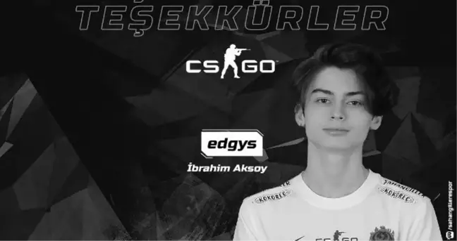 Şahangiller Espor CS: GO oyuncusu edgys ile karşılıklı anlaşarak yollarını ayırdı!