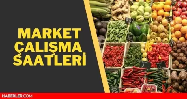 Marketler saat kaçta açılıyor? ŞOK market çalışma saatleri! A101, ŞOK, BİM açılış saati!