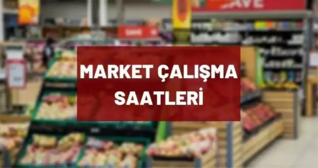 Marketler kaçta açılıyor? 1 Ocak BİM açık mı? BİM saat kaçta açılıyor? A101, ŞOK, Migros, Carrefours açılış saati ne zaman?