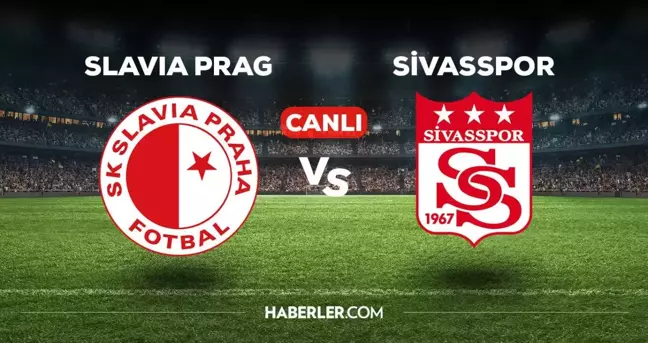 Sivasspor maçı CANLI izle | EXXEN Sivasspor maçı canlı izleme linki! Slavia Prag-Sivasspor maçı canlı yayın İZLE!