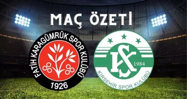 Karagümrük– Kırşehirspor maç özeti | Karagümrük maç özeti İZLE! Karagümrük– Kırşehirspor maç özeti İZLE!