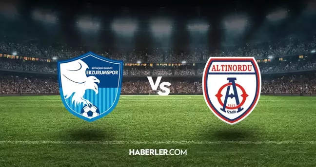 Erzurumspor - Altınordu maçı ne zaman? Erzurumspor - Altınordu maçı hangi kanalda, saat kaçta? Erzurumspor - Altınordu şifreli mi?