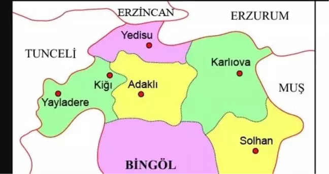 Yedisu nerede? Yedisu haritada nerede?
