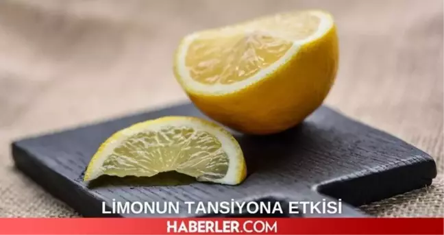 Limon tansiyonu düşürür mü, çıkartır mı? Limonun tansiyon düzenlemesindeki rolü