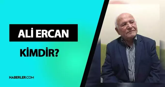 Ali Ercan kimdir? Ali Ercan kaç yaşında, nereli? Ali Ercan hayatı ve biyografisi!