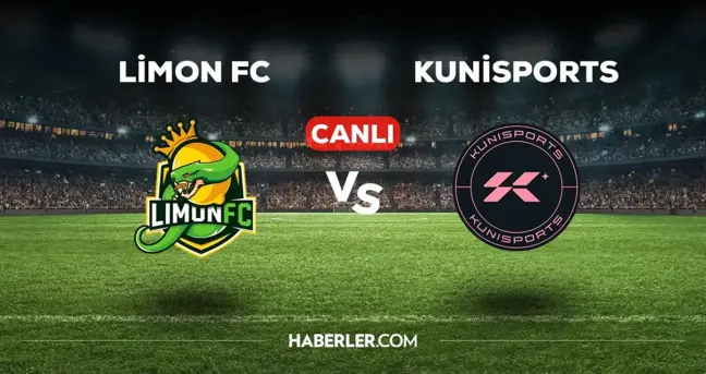 Limon FC maçı CANLI izle! YouTube Limon FC Kunisports canlı nereden izlenir?