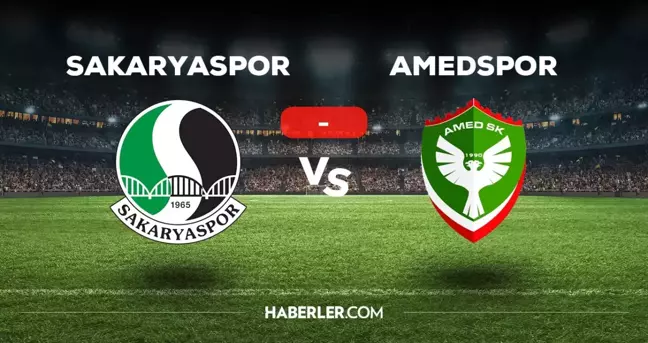 Sakaryaspor Amedspor maçı kaç kaç, bitti mi? MAÇ SONUCU! Sakarya Amedspor golleri kim attı, canlı maç anlatımı!