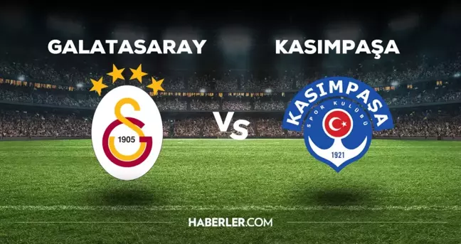 Galatasaray Kasımpaşa hangi kanalda? Galatasaray Kasımpaşa maçını hangi kanal veriyor, nerede izlenir?