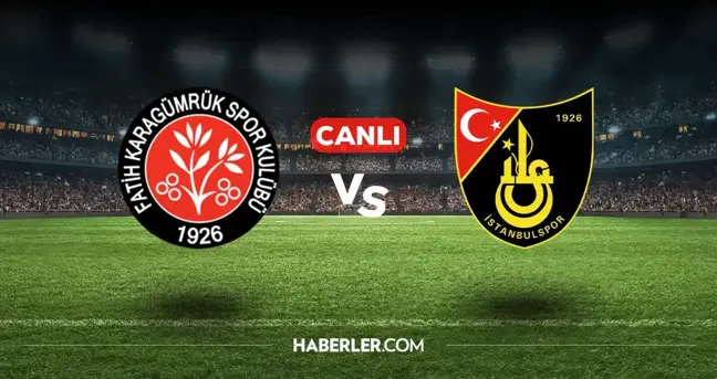 Fatih Karagümrük İstanbulspor maçı CANLI izle! (ŞİFRESİZ) Karagümrük İstanbulspor maçı hangi kanalda, canlı yayın nerede ve nasıl izlenir?