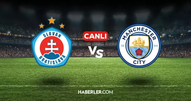 Slovan Bratislava Manchester City CANLI izle! (tabii Spor) Slovan Bratislava Manchester City maçı canlı yayın nerede ve nasıl izlenir?