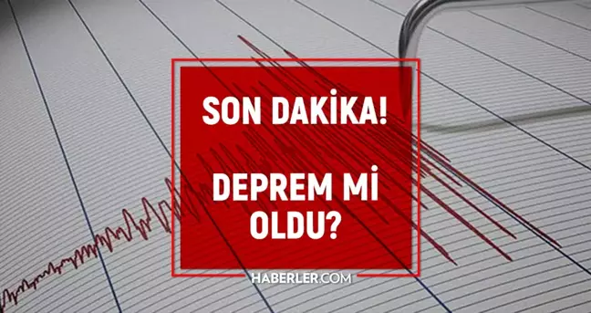 Az önce deprem mi oldu? 13 Ekim en son depremler kaç şiddetinde oldu? Kandilli Rasathanesi ve AFAD deprem listesi!