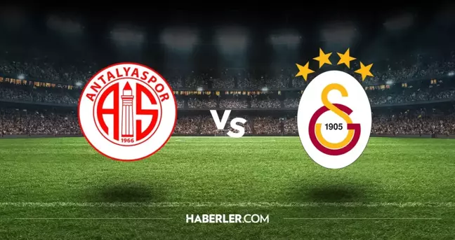 Antalyaspor Galatasaray 11'i! Muhtemel 11 belli oldu mu, maç kadrosu kimler var?