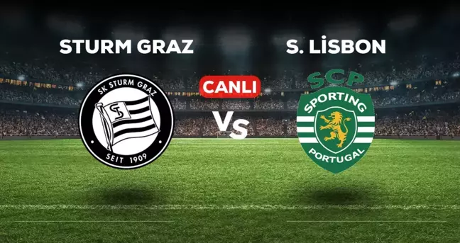 Sturm Graz Sporting Lisbon maçı CANLI izle! (ŞİFRESİZ) Sturm Graz Sporting Lisbon maçı hangi kanalda, canlı yayın nerede ve nasıl izlenir?