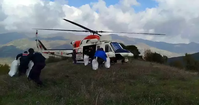 Samsun'da Helikopter Destekli Uyuşturucu Operasyonu