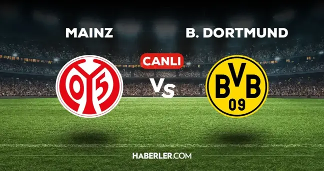 Mainz Borussia Dortmund maçı CANLI izle! (ŞİFRESİZ) Borussia Dortmund maçı hangi kanalda, canlı yayın nerede ve nasıl izlenir?