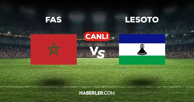 Fas Lesotho CANLI izle! (ŞİFRESİZ) Fas Lesotho maçı hangi kanalda, canlı yayın nerede ve nasıl izlenir?