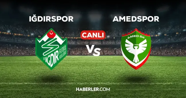 Iğdırspor Amedspor CANLI izle! (ŞİFRESİZ) Iğdırspor Amedspor maçı hangi kanalda, canlı yayın nerede ve nasıl izlenir?