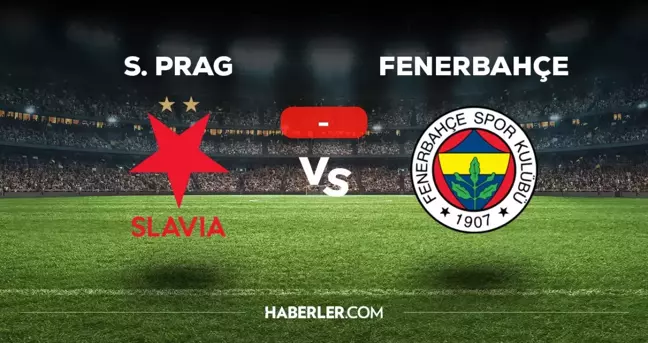 Slavia Prag Fenerbahçe maçı kaç kaç, bitti mi? MAÇ SONUCU! Slavia Prag Fenerbahçe golleri kim attı, canlı maç anlatımı!