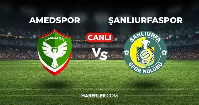 Amedspor Şanlıurfaspor CANLI izle! (ŞİFRESİZ) Amedspor Şanlıurfaspor maçı hangi kanalda?