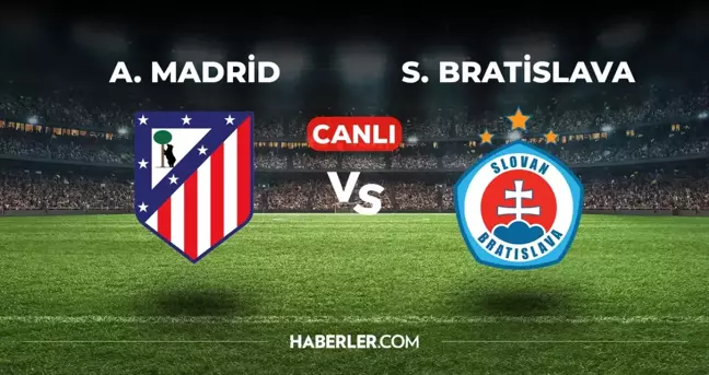 Atletico Madrid Slovan Bratislava CANLI izle! (ŞİFRESİZ) Atletico Madrid Slovan Bratislava maçı hangi kanalda, canlı yayın nerede ve nasıl izlenir?