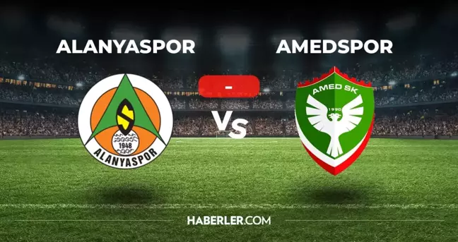 Alanyaspor Amedspor kaç kaç bitti? (MAÇ ÖZETİ) Alanyaspor Amedspor özet ve golleri izle! Golleri kim attı, maç bitti mi?