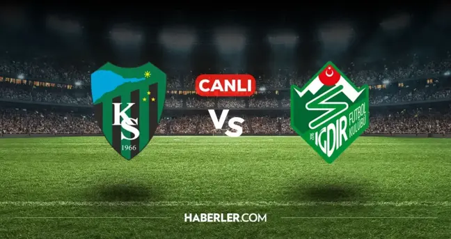 Kocaelispor Iğdırspor CANLI izle! (ŞİFRESİZ) Kocaelispor Iğdırspor maçı hangi kanalda, canlı yayın nerede ve nasıl izlenir?