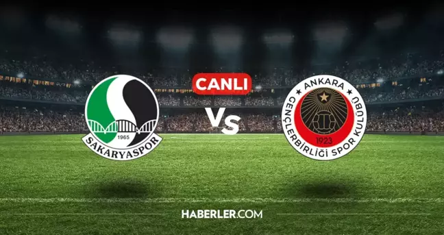 Sakaryaspor Gençlerbirliği CANLI izle! (ŞİFRESİZ) Sakaryaspor Gençlerbirliği maçı hangi kanalda, canlı yayın nerede ve nasıl izlenir?