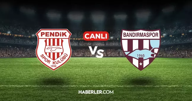 Pendikspor Bandırmaspor CANLI izle! (ŞİFRESİZ) Pendikspor Bandırmaspor maçı hangi kanalda, canlı yayın nerede ve nasıl izlenir?