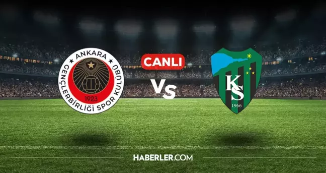 Gençlerbirliği Kocaelispor CANLI izle! (ŞİFRESİZ) Gençlerbirliği Kocaelispor maçı hangi kanalda, canlı yayın nerede ve nasıl izlenir?