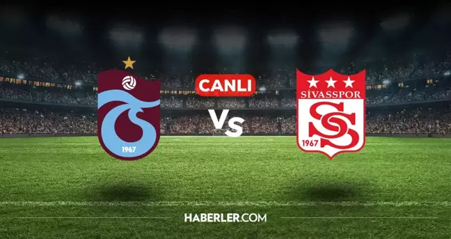 Trabzonspor Sivasspor CANLI izle! (ŞİFRESİZ) Trabzonspor Sivasspor maçı hangi kanalda, canlı yayın nerede ve nasıl izlenir?