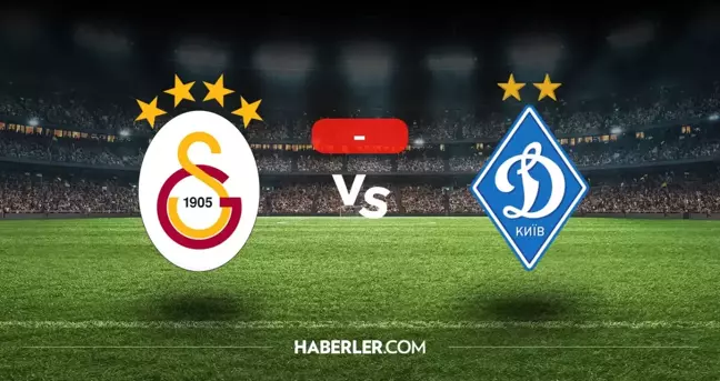 Galatasaray Dinamo Kiev maçı kaç kaç, bitti mi? MAÇ SONUCU! Galatasaray Dinamo Kiev golleri kim attı, canlı maç anlatımı!