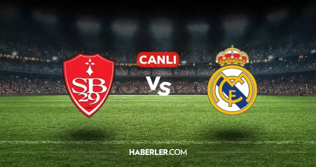 Brest Real Madrid CANLI izle! (ŞİFRESİZ) Brest Real Madrid maçı hangi kanalda, canlı yayın nerede ve nasıl izlenir?