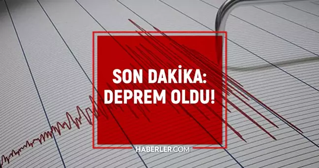 Ege Denizi'nde deprem mi oldu? Ege Denizi'nde son dakika deprem kaç şiddetinde, nerede oldu?