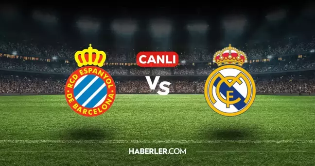 Espanyol Real Madrid CANLI izle! (ŞİFRESİZ) Espanyol Real Madrid maçı hangi kanalda, canlı yayın nerede ve nasıl izlenir?