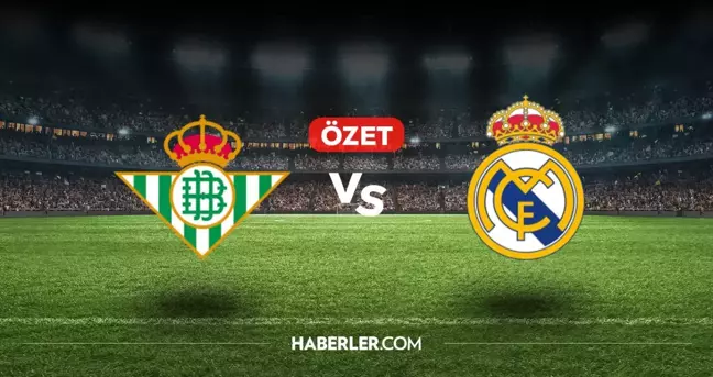 Real Betis Real Madrid maç özeti ve golleri! (VİDEO) Real Betis Real Madrid geniş özeti! Golleri kim attı, maç kaç kaç bitti?