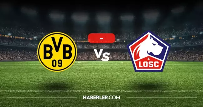 Borussia Dortmund Lille maçı kaç kaç, bitti mi? MAÇ SONUCU! Borussia Dortmund Lille golleri kim attı, canlı maç anlatımı!