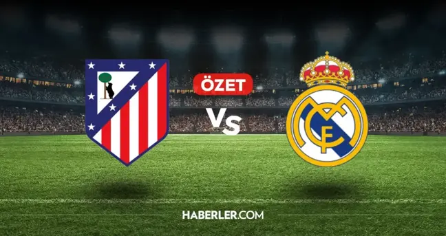 Atletico Madrid Real Madrid maç özeti ve golleri! (VİDEO) Atletico Madrid Real Madrid geniş özeti! Golleri kim attı, maç kaç kaç bitti?