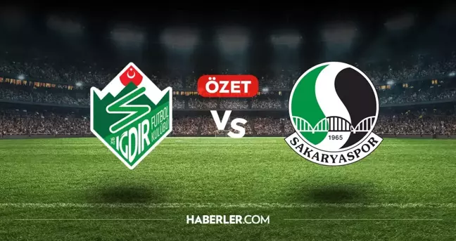 Iğdırspor Sakaryaspor maç özeti ve golleri! (VİDEO) Iğdırspor Sakaryaspor geniş özeti! Golleri kim attı, maç kaç kaç bitti?