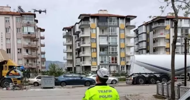 Isparta'da Drone Destekli Trafik Denetimi: 7 Araca Ceza Uygulandı