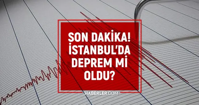 İSTANBUL'DA DEPREM Mİ OLDU: 28 Nisan Pazartesi az önce deprem mi oldu, nerede? Kandilli Rasathanesi ve AFAD güncel deprem listesi!